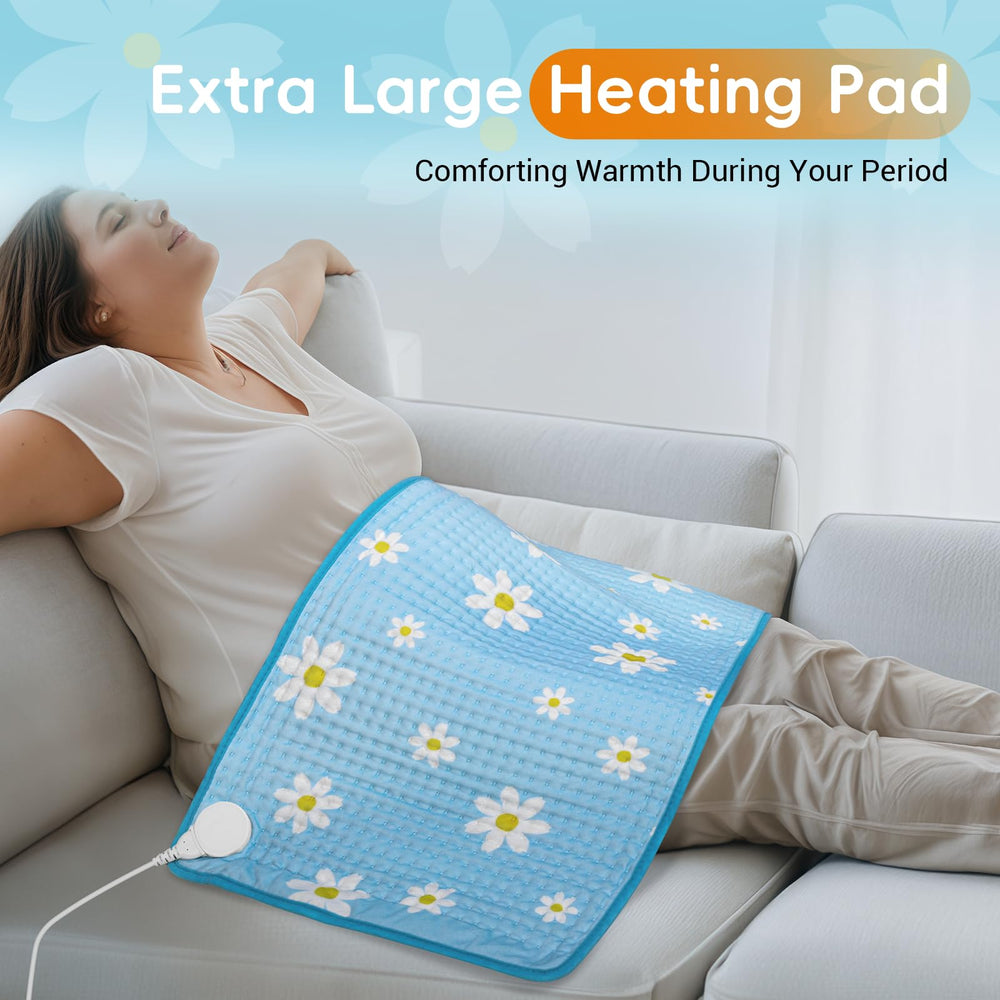Comfytemp soft flannel cover close-up showing skin-friendly texture.