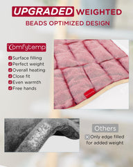 Comfytemp soft flannel fabric offers luxurious comfort during use.