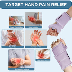 Comfytemp two gel packs highlighting versatile cold therapy for hands