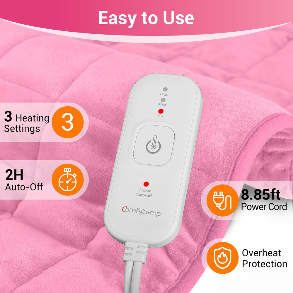 Comfytemp 2-hour auto-off helps energy savings and safety