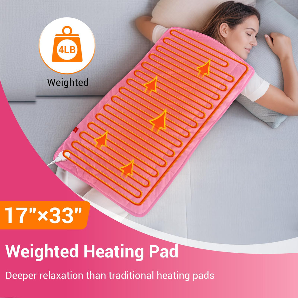 Comfytemp ceramic beads close-up show even heat retention and a cozy hug