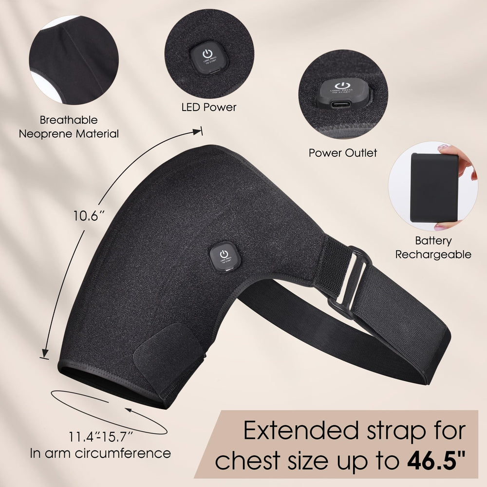 COMFYTHERA shoulder wrap is lightweight and easy to wear during daily activities.