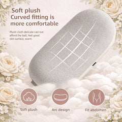 ComfyWon flannel surface feels soft against skin for soothing warmth.