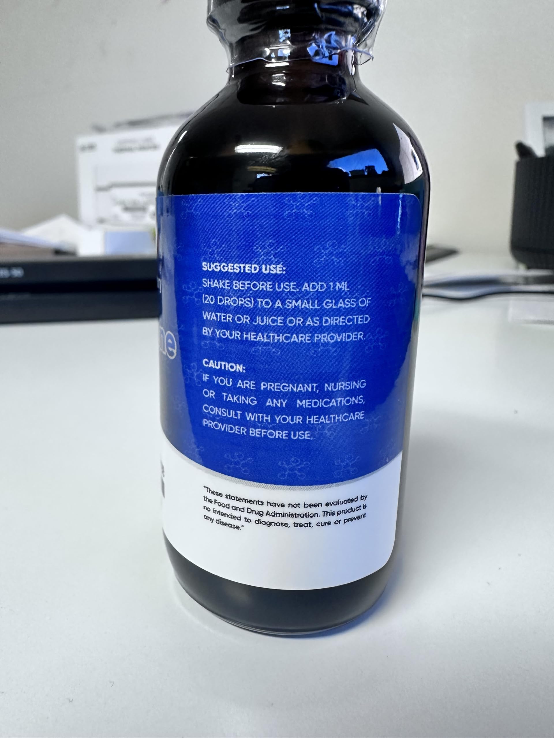 COMPASS LABORATORY Methylene Blue third-party-tested seal reinforces independent quality checks.