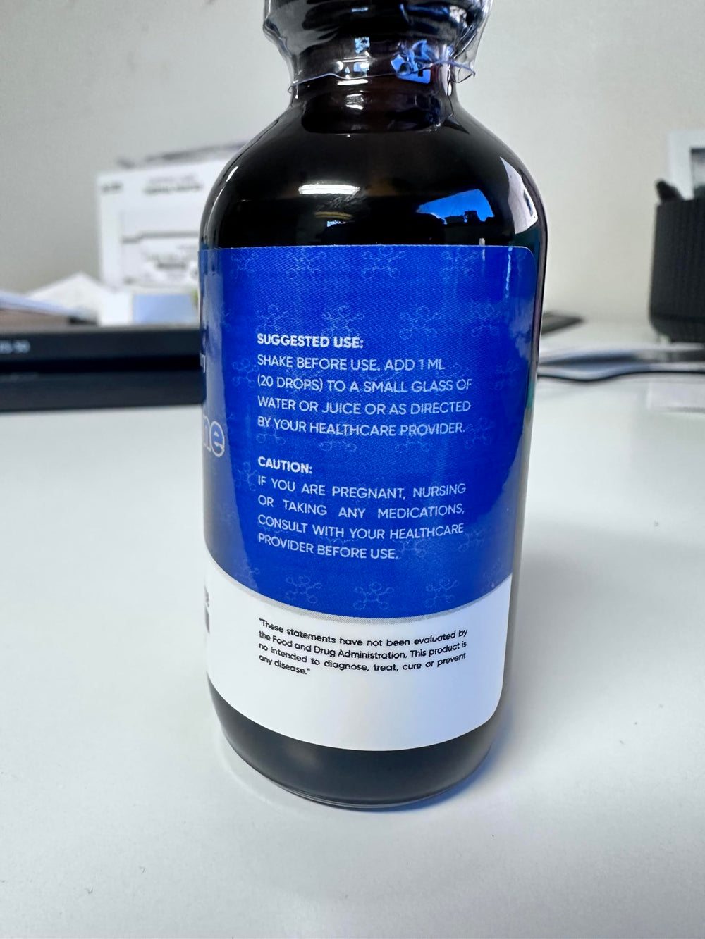 COMPASS LABORATORY Methylene Blue third-party-tested seal reinforces independent quality checks.
