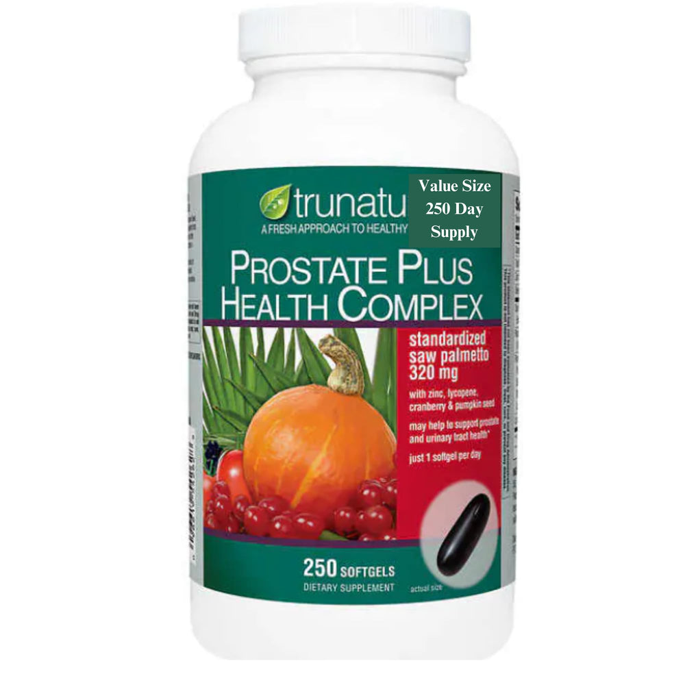 Compatible with Nature Saw Palmetto softgel bottle for daily wellness support