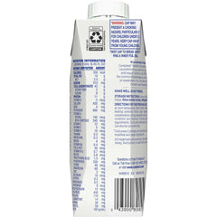 Compleat Pediatric Standard 1.4 Cal Vanilla ingredient panel, pea protein source.