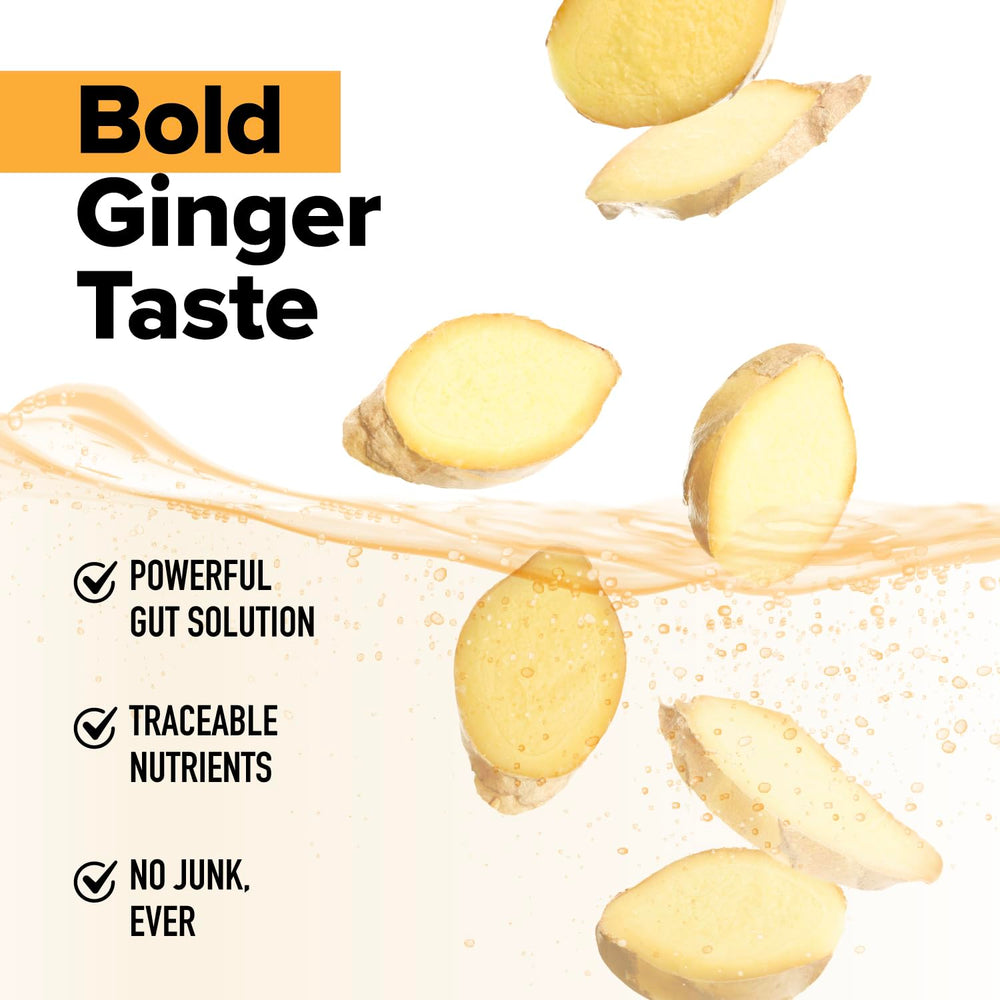 Complement Gut Nurture biodegradable pouch reduces packaging waste.