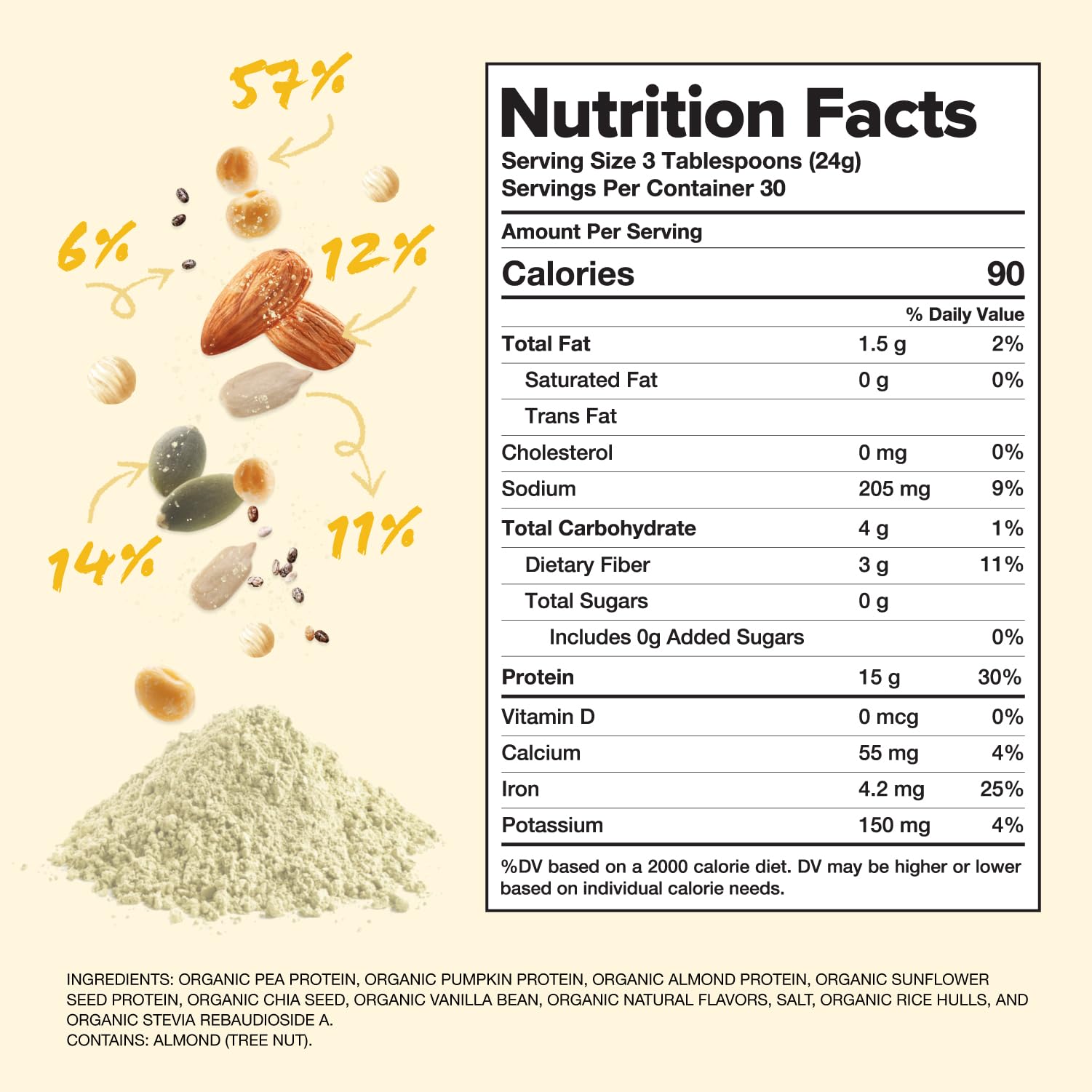 Complement Vanilla Protein Powder used in baking for extra protein