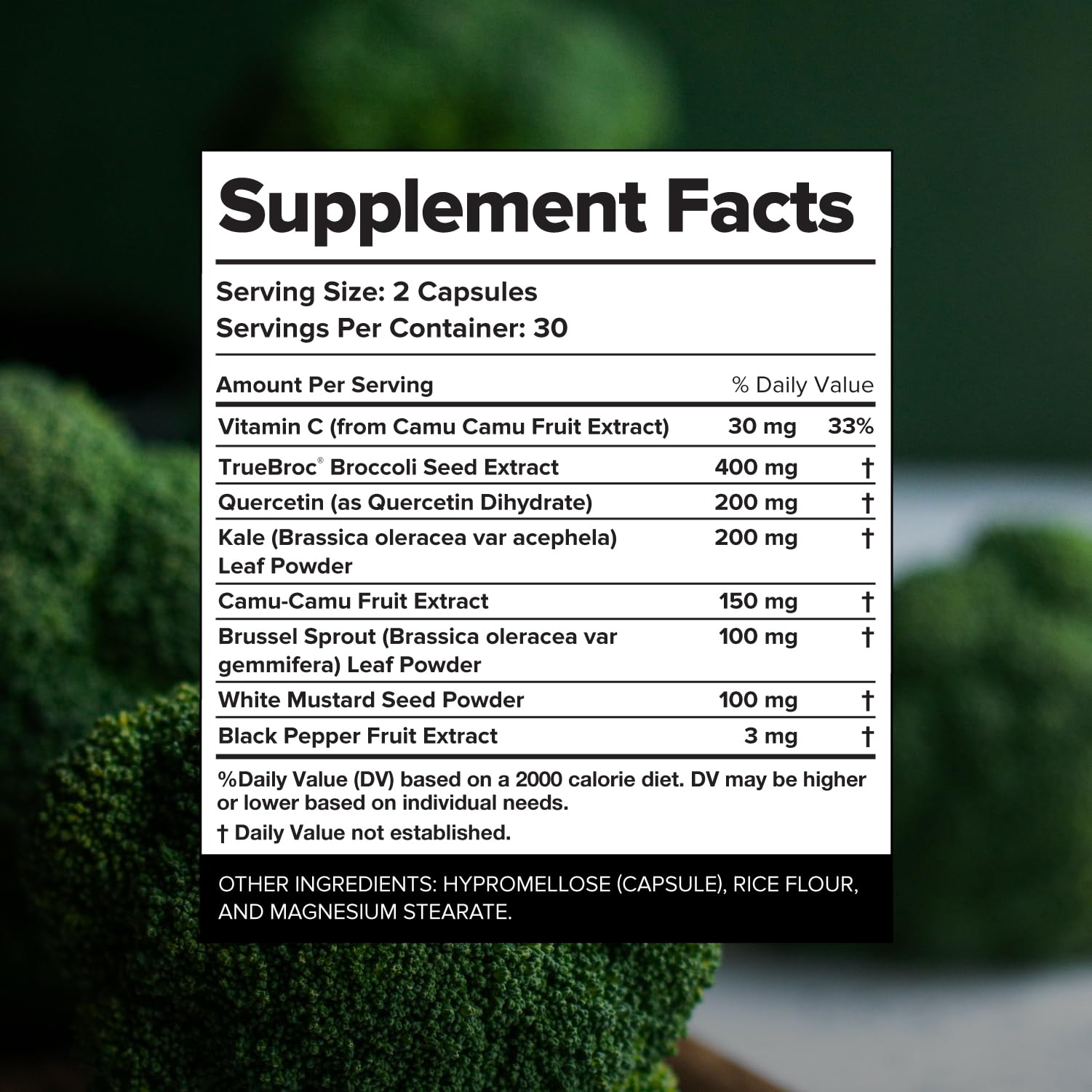 Complement Sulfora ingredients broccoli-seed highlight broccoli-derived sulforaphane precursors.