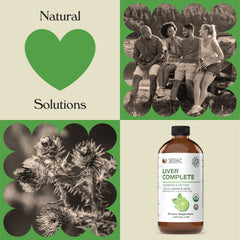 Complete Natural Liver Complete ingredients turmeric emphasize anti-inflammatory and antioxidant benefits