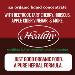 Glass with Complete Natural Products Uric Acid Complete mixed drink ready to enjoy.