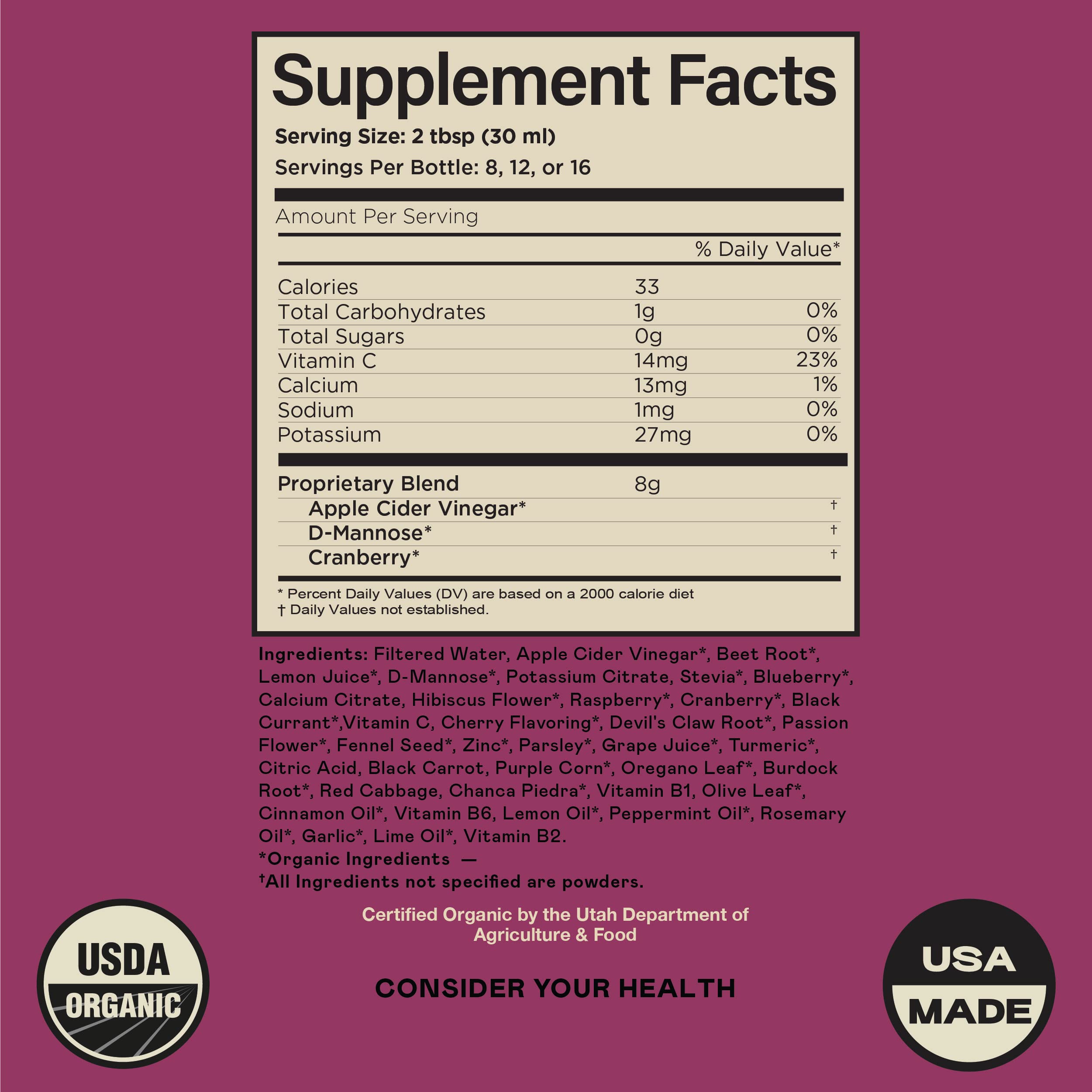D-Mannose ingredient highlighting natural urinary support