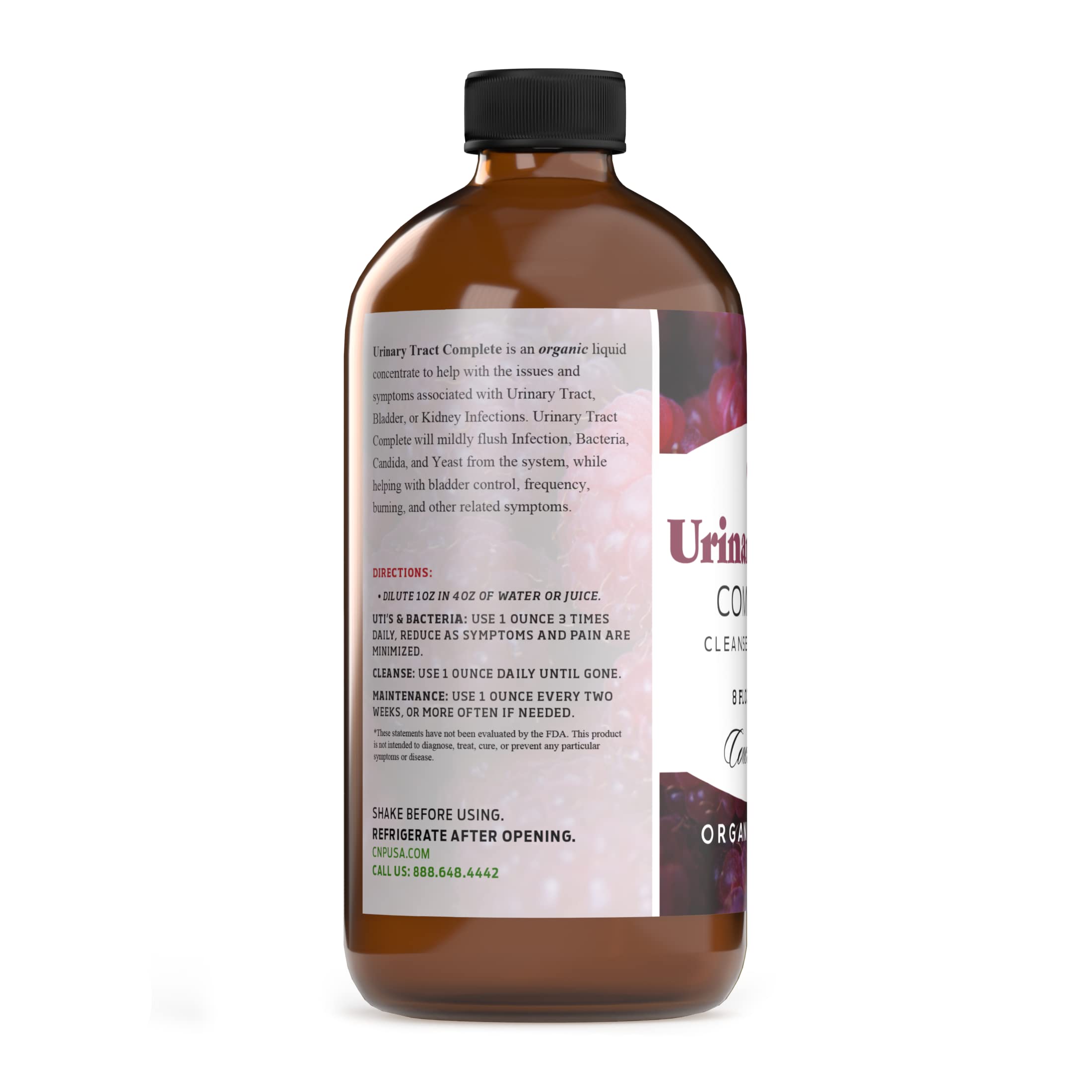 Urinary Tract Complete liquid pour showing easy-to-take liquid form