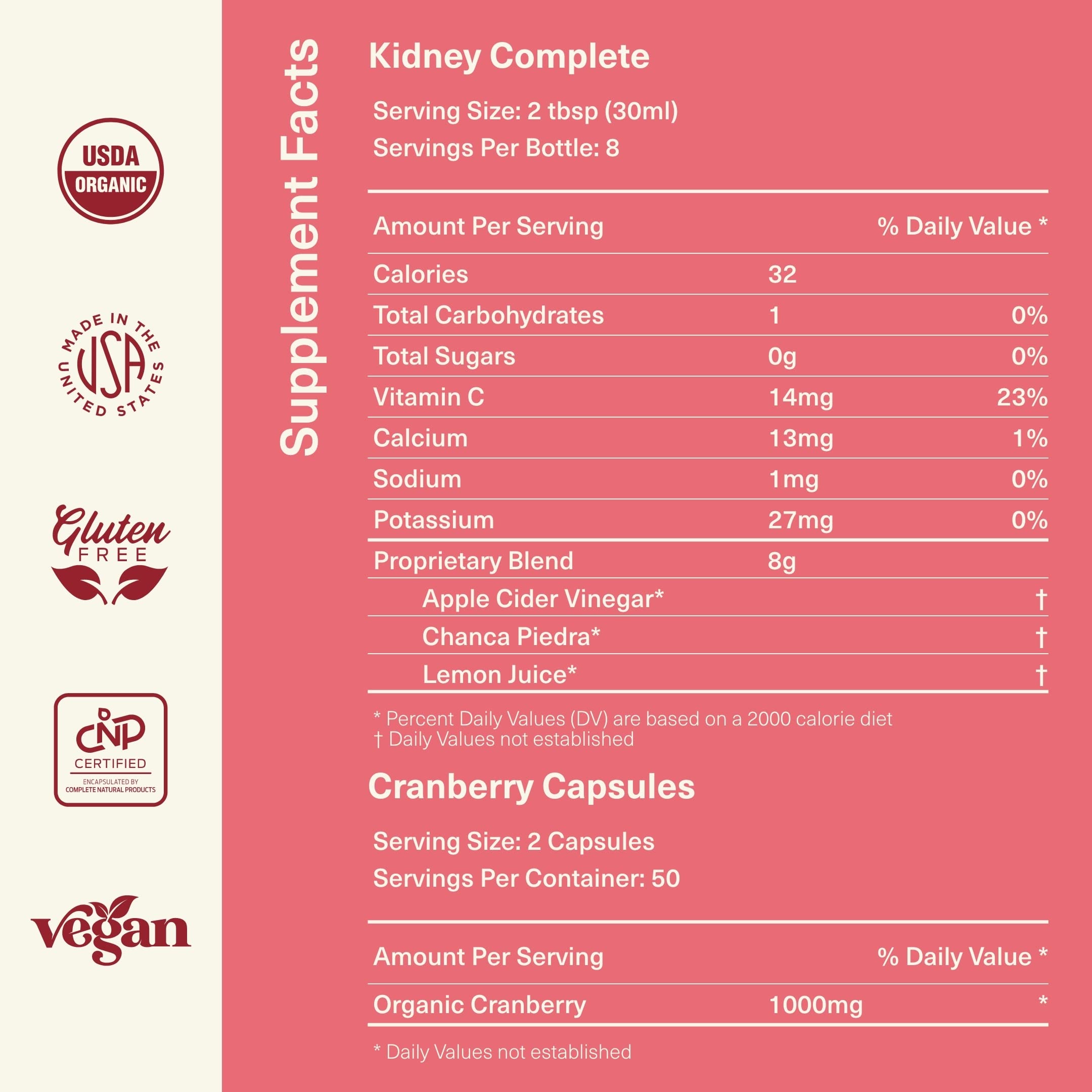 Complete Natural Urinary Tract Bundle bottle close-up, highlighting quick absorption.