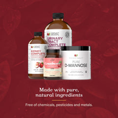 Complete Natural Urinary Tract Bundle daily-use bottle demonstrates simple routine.