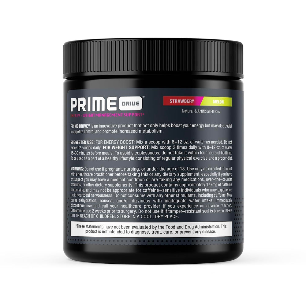 Active workout scene with Prime Drive ready for pre-workout energy.