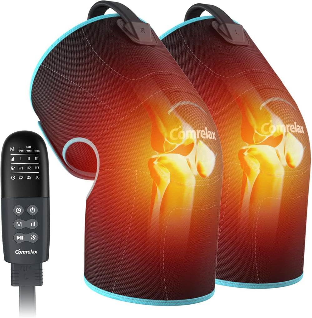 Comrelax knee massager front view for home use