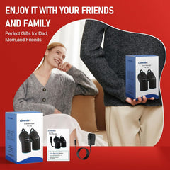 Comrelax in-use knee massage at home or office