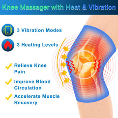 Comrelax knee wrap with smart timer for safe, unattended use