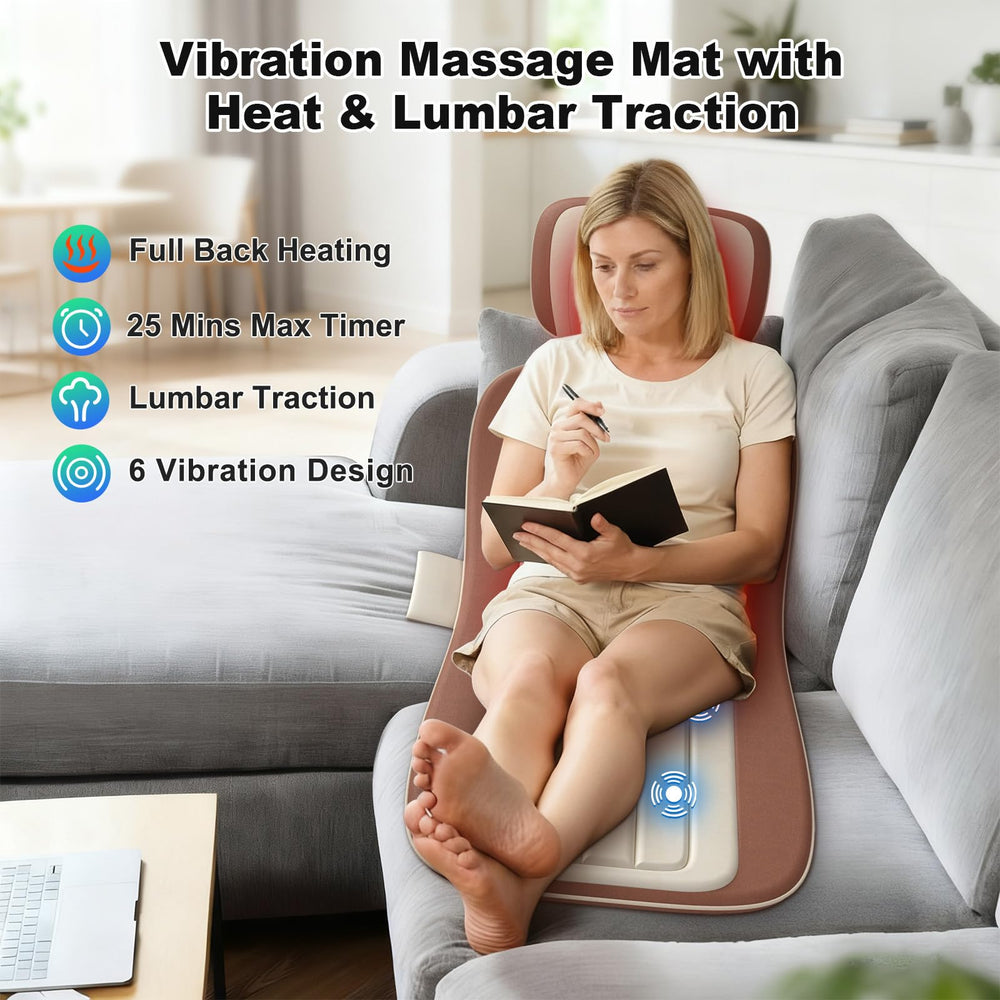 Comrelax lumbar-support cushion offers adjustable height for comfortable lower back support