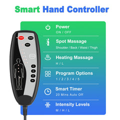 comrelax massage pad portable for home, office, and travel