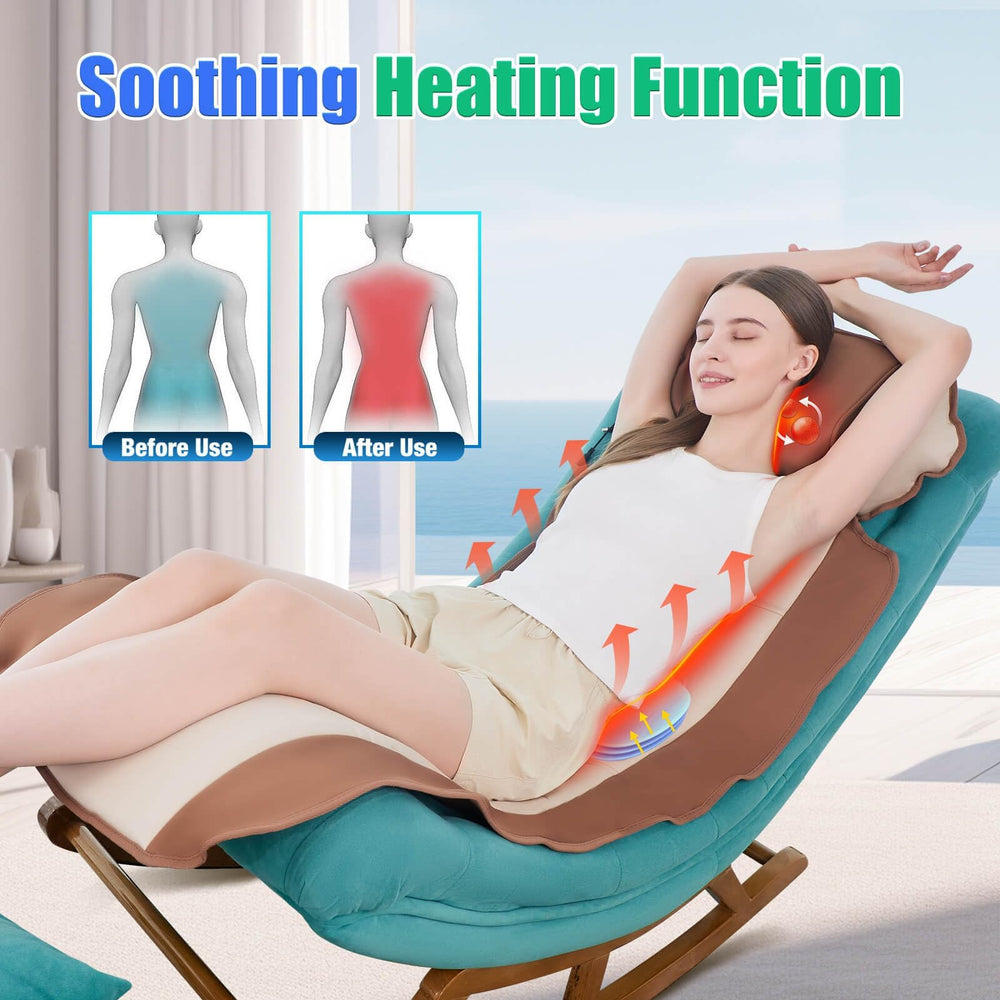Comrelax Neck Massager removable pillow with four-node shiatsu