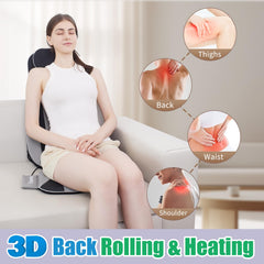 Comrelax vibration seat massager targets hips and thighs with adjustable intensity.