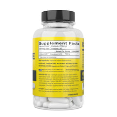 Closeup of CON-CRET Creatine HCl capsules for easy swallowing.