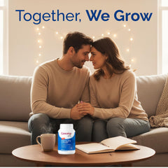 Hero image of CONCEIVE PLUS fertility supplement trusted for men's reproductive wellness
