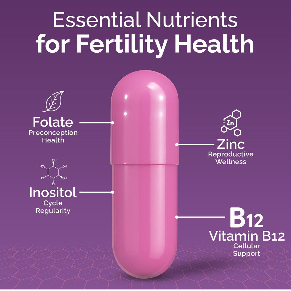 CONCEIVE PLUS packaging front displaying vegan prenatal vitamins.