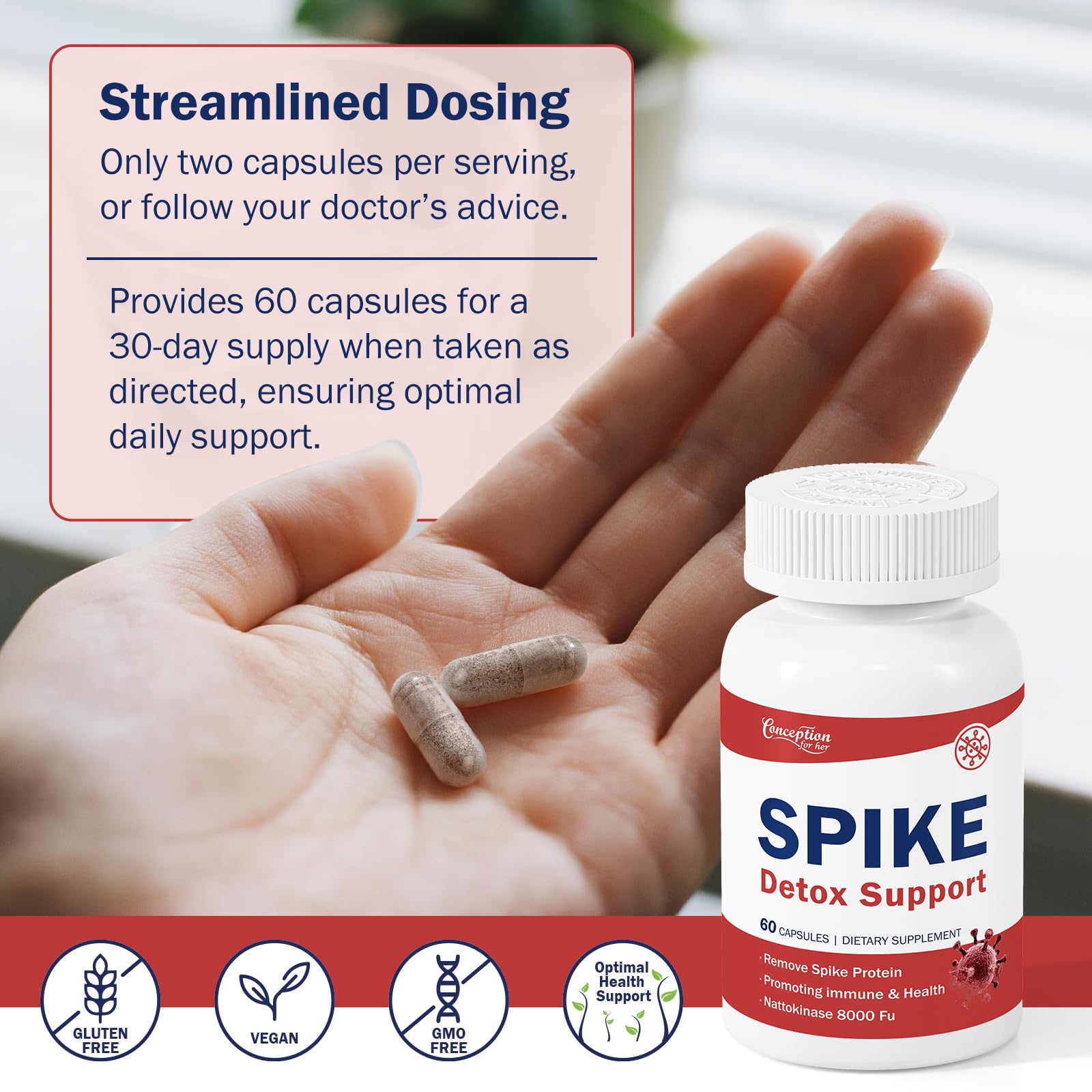 Ingredient blend with turmeric and curcumin supports antioxidant-rich protection.