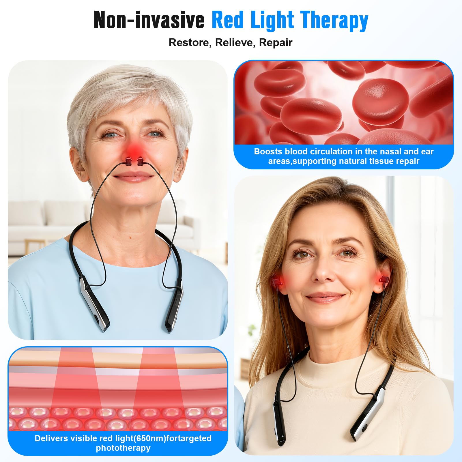 CONNOVA nasal cover reusable and easy to clean for daily hygiene.
