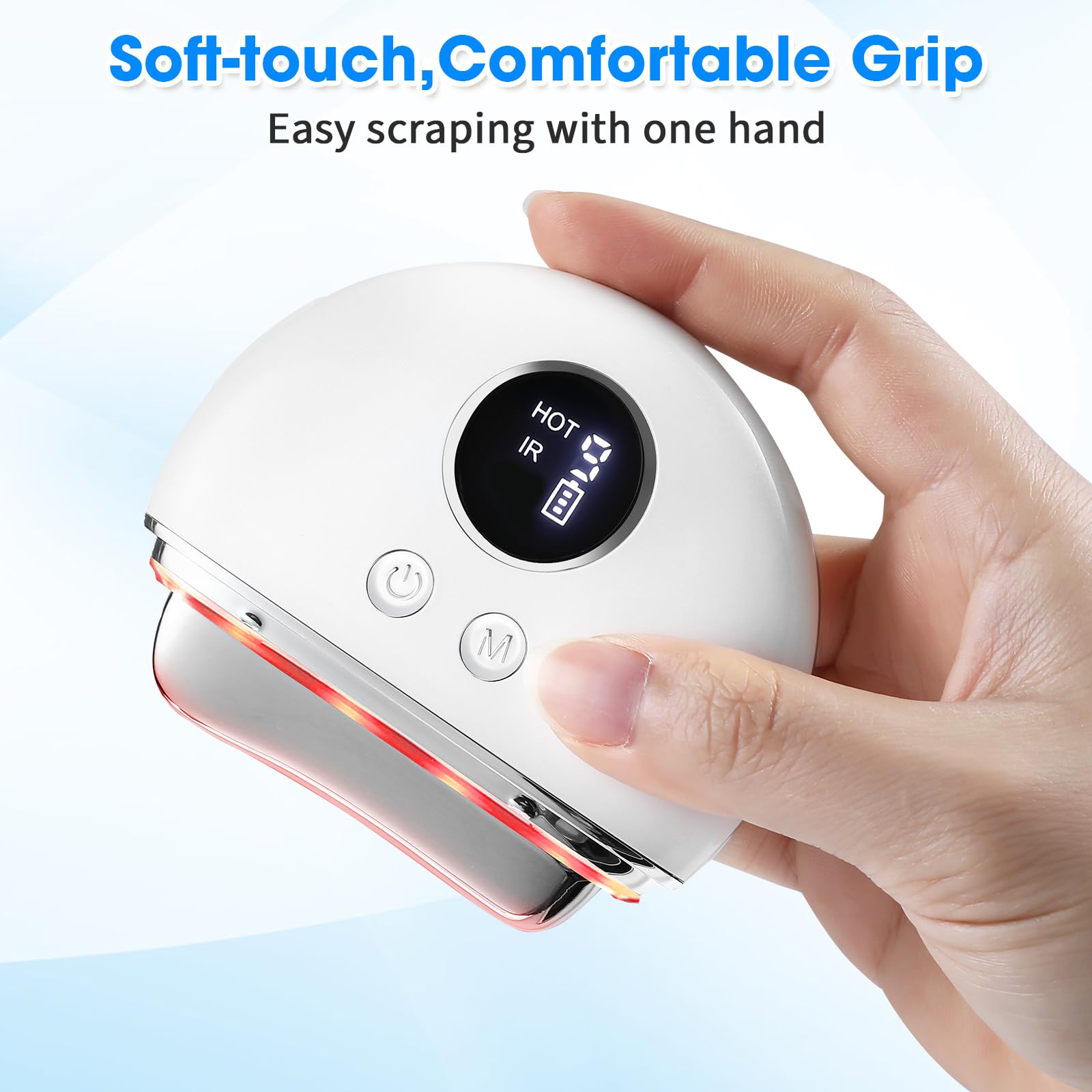 CONNOVA thermal massage feature delivering warm relief during sessions