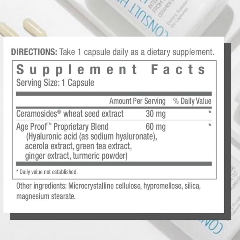 Consult Health Age Proof product shot on a clean counter