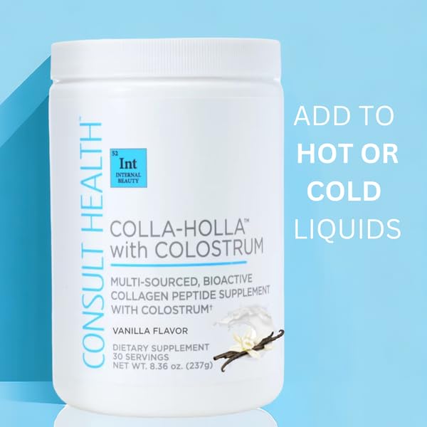 Consult Health Colla-Holla vanilla yogurt stir demonstrates quick inclusion