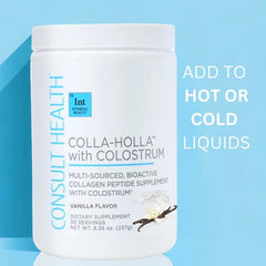 Consult Health Colla-Holla vanilla yogurt stir demonstrates quick inclusion