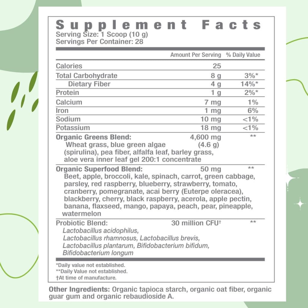 Consult Health Gut-Duction alkaline whole-food blend for balanced nutrition.