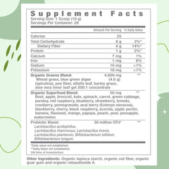 Consult Health Gut-Duction alkaline whole-food blend for balanced nutrition.