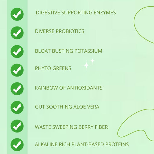 Consult Health Gut-Duction powder scoop ready to mix for a convenient daily boost.