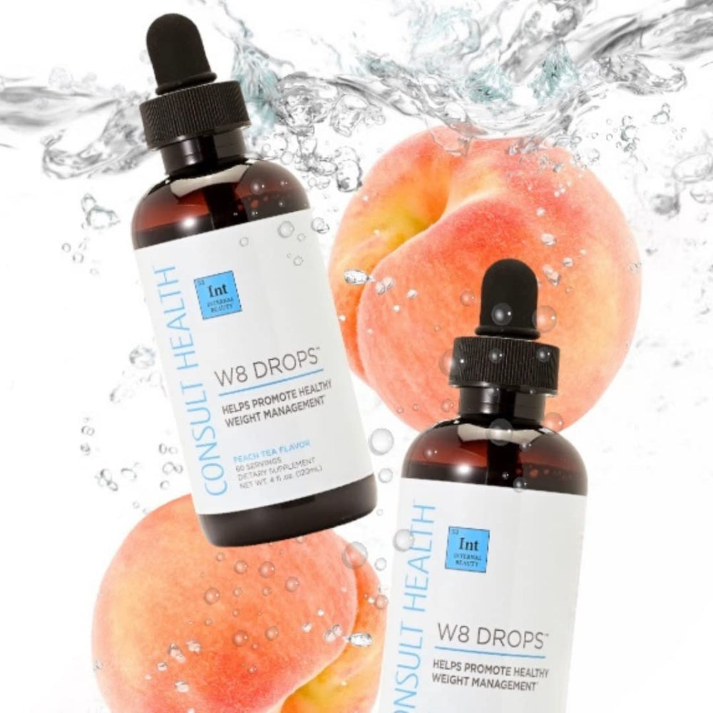 Consult Health W8 Drops droppers ready for twice-daily dosing.