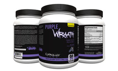 Controlled Labs Purple Wraath 90-serving jar supports endurance during workouts.