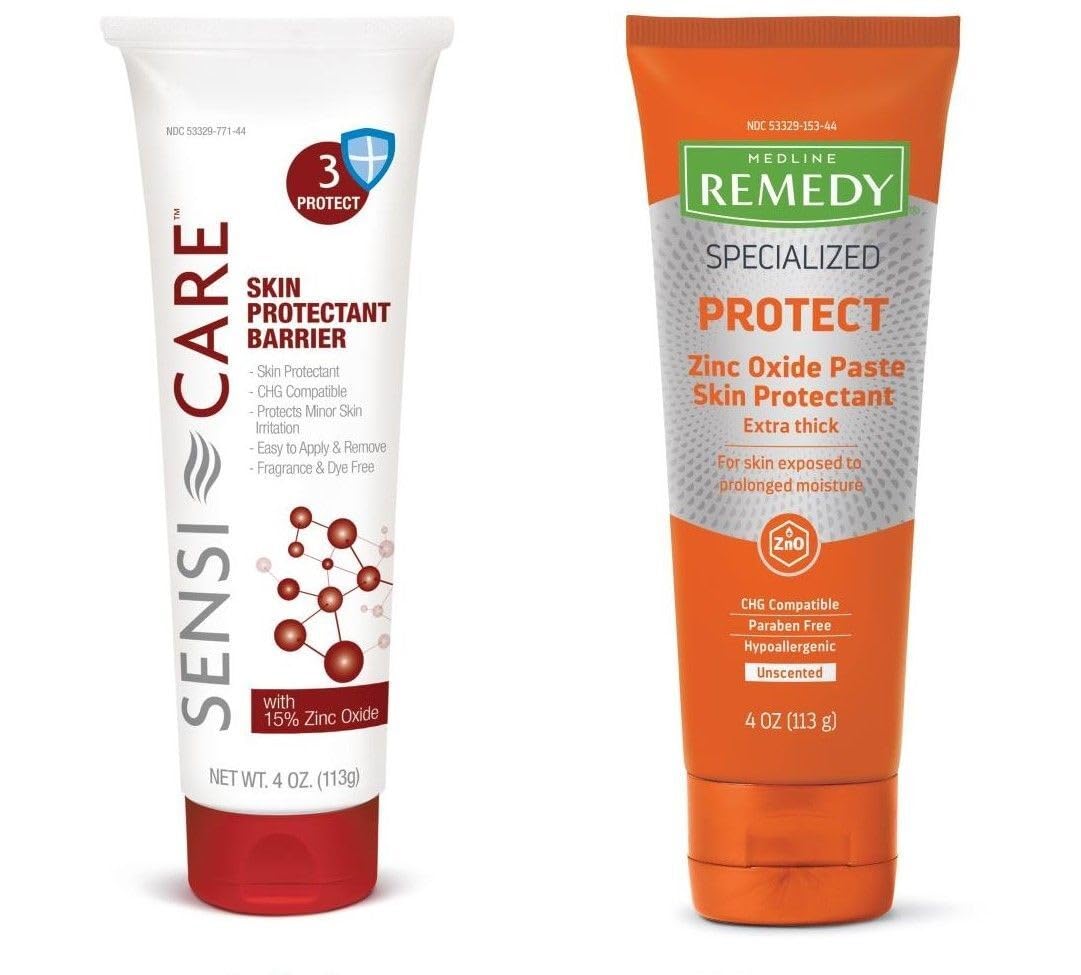 ConvaTec Remedy extra thick zinc oxide paste jar protects moisture-exposed skin.