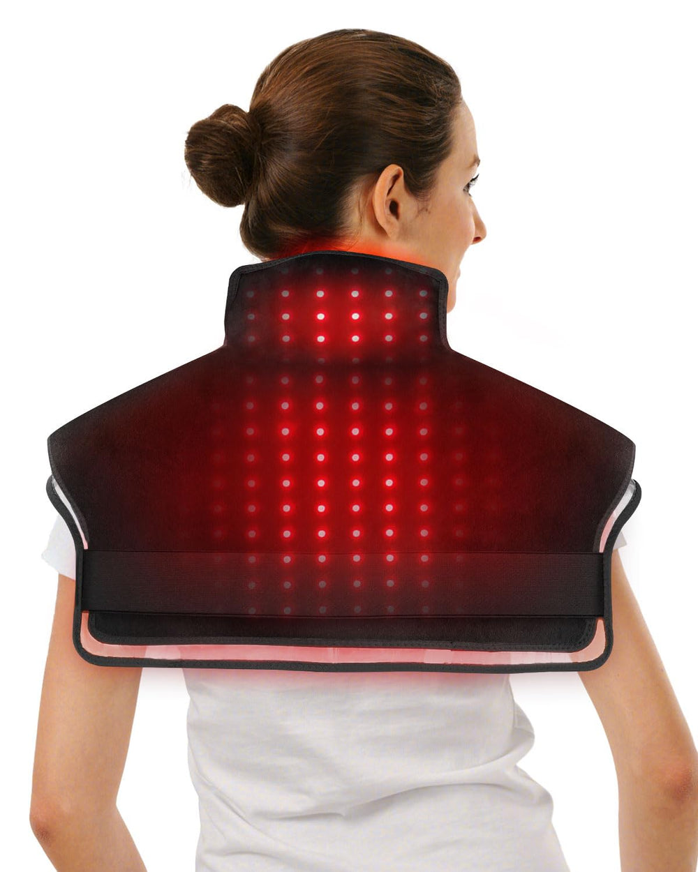 CooCoCo heating pad targets neck and shoulders with soothing warmth.