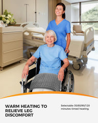 CooCoCo heating pad plush cover is machine washable for easy care.