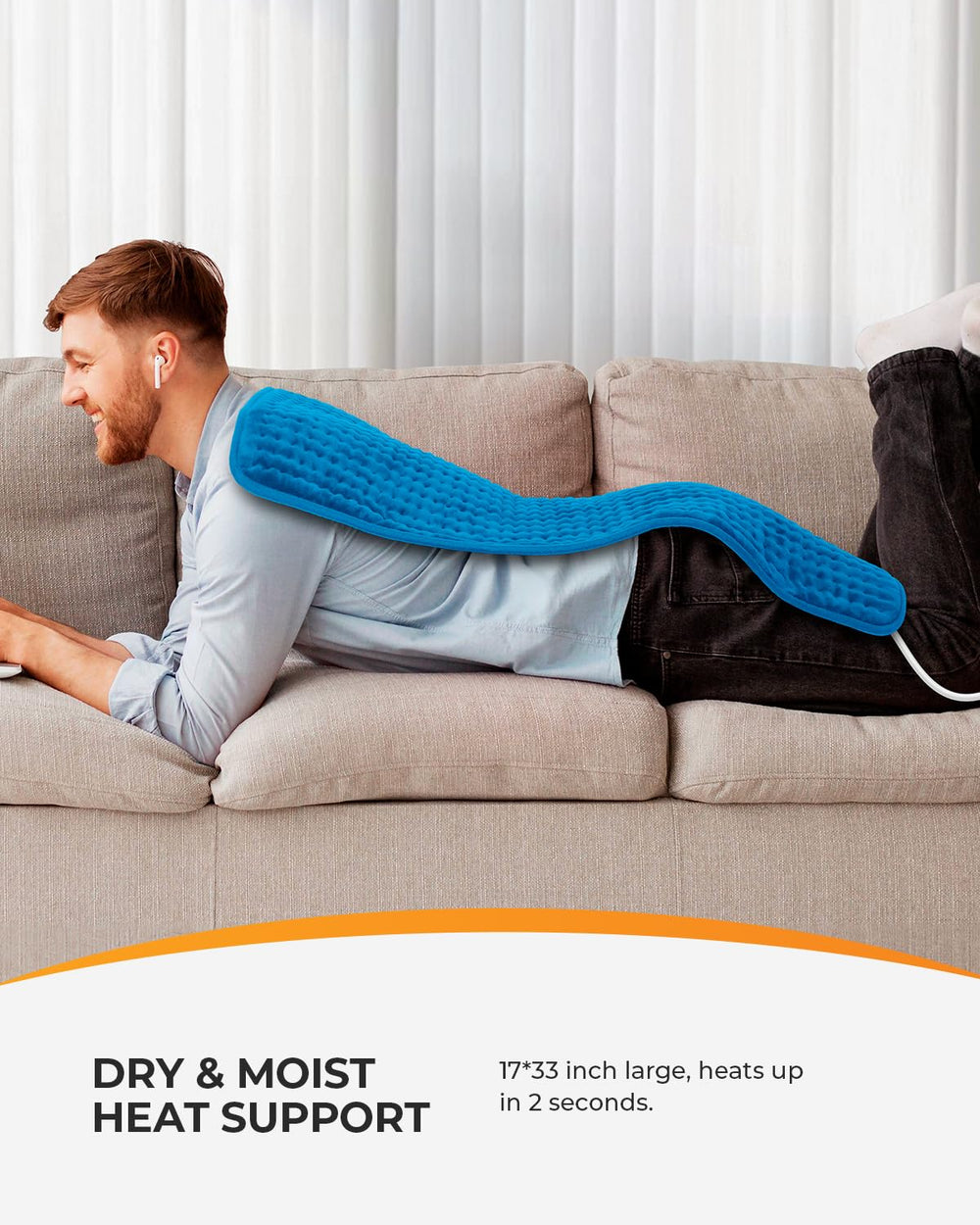 CooCoCo six-heat-settings allows precise comfort for preference.