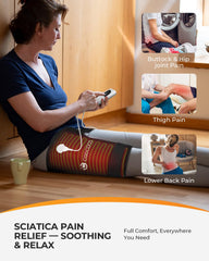 CooCoCo Hip Heating Pad with 6 Heat Settings for customizable warmth.