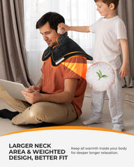 CooCoCo plush fleece cover offers soft comfort and cozy warmth.