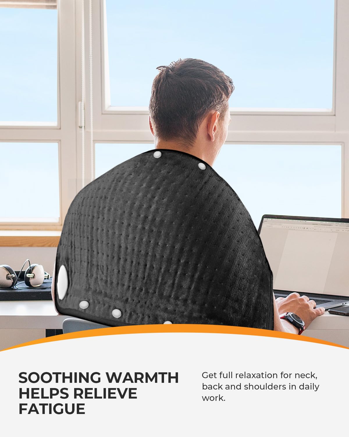 CooCoCo XXXL pad supports moist and dry heat for customizable warmth.