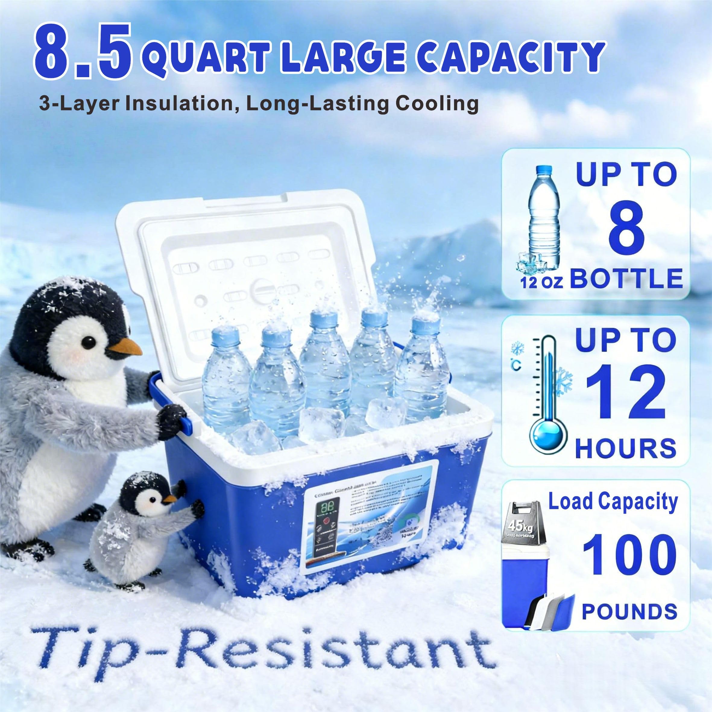 COOLER-TYU control panel shows real-time temperature display for precise settings.